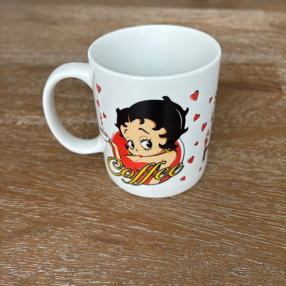 Vintage Betty Boop "Some Like It Hot" Coffee Mug l 1998